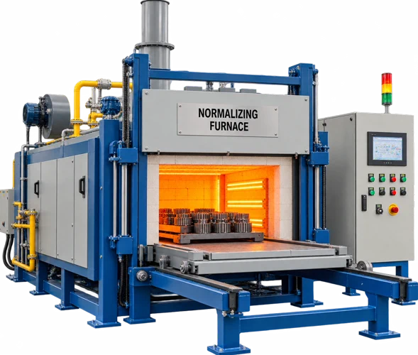 Normalizing heat treatment at Kishan Auto Products, Rai Industrial Estate, Sonepat